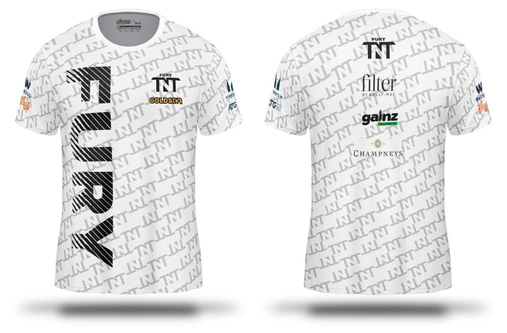 Limited Edition White Sponsors Sublimation T Shirt - Tommy Fury ...